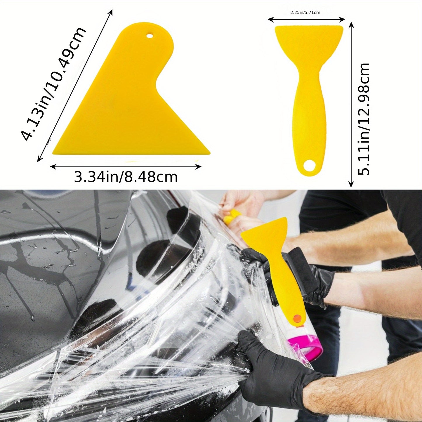 10pcs/14pcs Red Vinyl Wraps Accessories Tool Kit - Car Wrapping & Window Tinting Squeegee, Craft Knife, Blades & Felt Set | Professional Bubble-Free Film Installation Tools