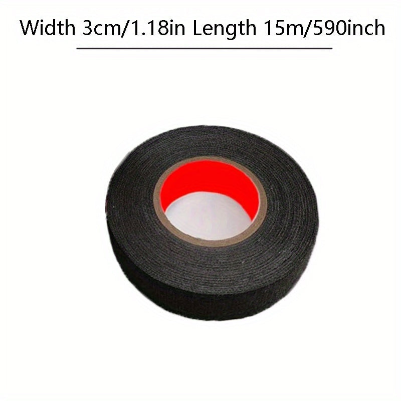 15Meter PET Electrical Insulation Tape - Heat-resistant Wiring Harness Bundle, Flame Retardant (9/15/19/25/30mm) for Cable ManaSynthetic Gemstoneent, Home Organization, Christmas Decorations & Halloween Props Black Friday Dea