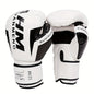 Men's & Women's Boxing & Martial Arts Training Gloves - Shock-Absorbing Heavy-Duty Taekwondo Gloves with Reinforced Wrist, White/Black/Red Design, Breathable for Sparring, Fighting, Fitness - Beginner/Advanced Combat Sports E