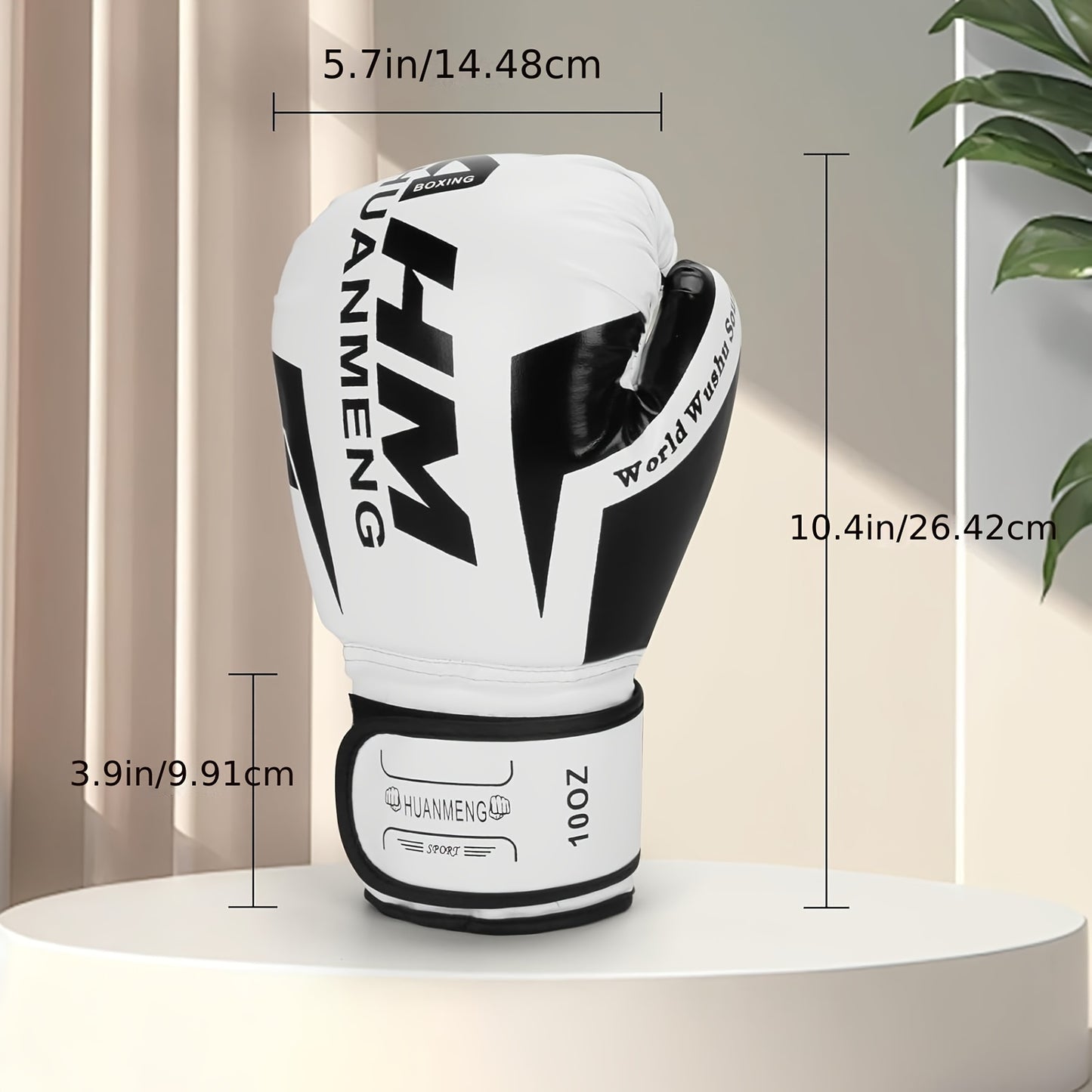 Men's & Women's Boxing & Martial Arts Training Gloves - Shock-Absorbing Heavy-Duty Taekwondo Gloves with Reinforced Wrist, White/Black/Red Design, Breathable for Sparring, Fighting, Fitness - Beginner/Advanced Combat Sports E