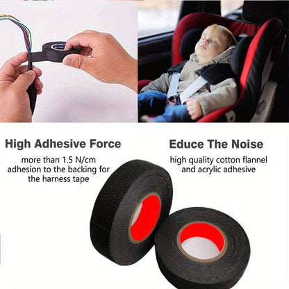 15Meter PET Electrical Insulation Tape - Heat-resistant Wiring Harness Bundle, Flame Retardant (9/15/19/25/30mm) for Cable ManaSynthetic Gemstoneent, Home Organization, Christmas Decorations & Halloween Props Black Friday Dea