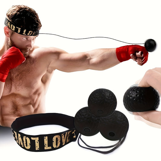 Using Our Speed Ball Headband Will Enhance Your Boxing Skills - Improving Speed, Agility, And Hand-Eye Coordination.