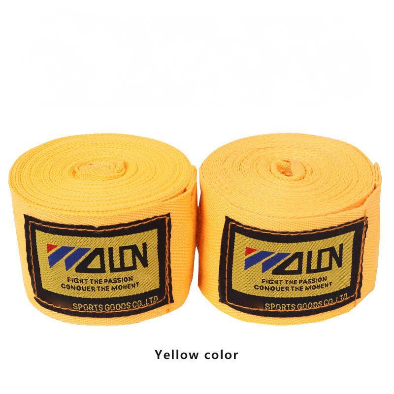 Boxing Hand Wraps - Heavy-Duty Training Bandages with Closure, Non-Slip Grip for Boxing, Muay Thai, Taekwondo, MMA, Kickboxing - Professional & Amateur Fighters - Red/White/Black Colors Available - Ideal for Gym, Competition,
