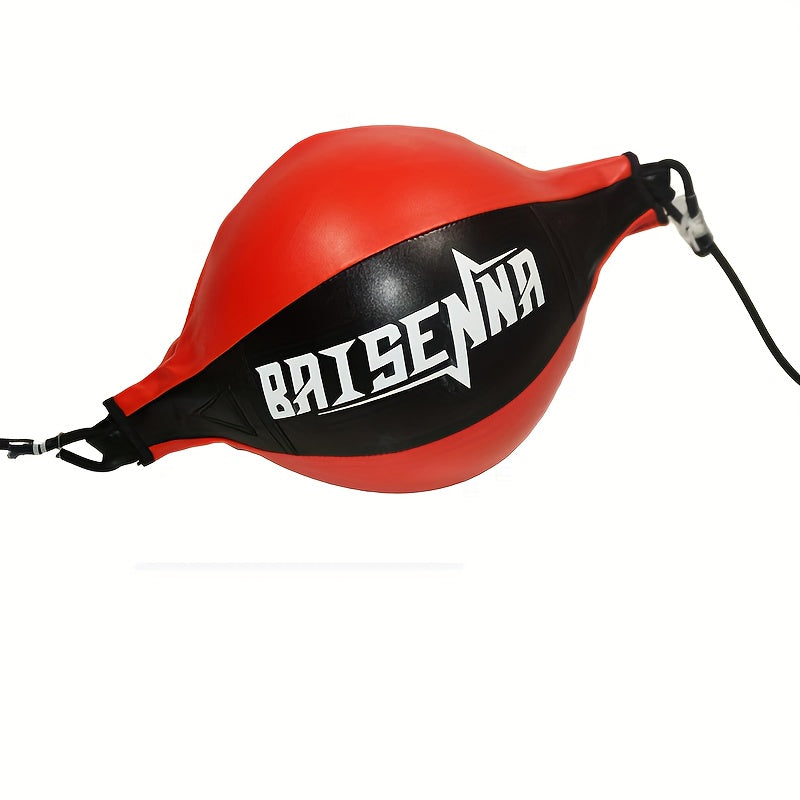 1pc Hanging Boxing Reflex Ball for Adults - Easy Install Speed & Reaction Training Equipment, Durable Faux Leather Design, Ideal for Beginners, Perfect Holiday Gift for Valentine's Day, Christmas, Father's Day (Red/Blue/Black